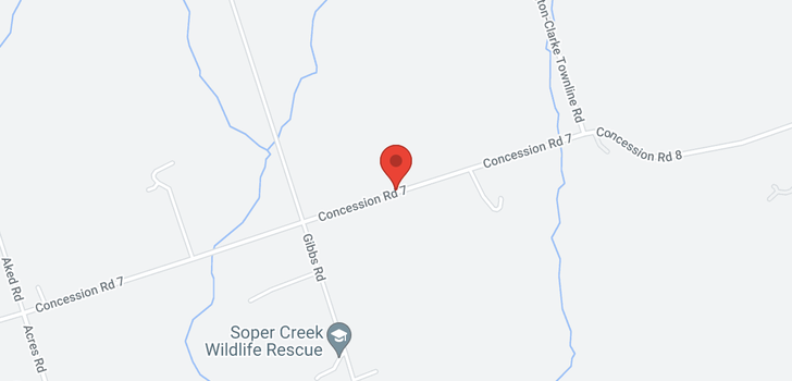 map of 3088 Concession Rd 7 Rd